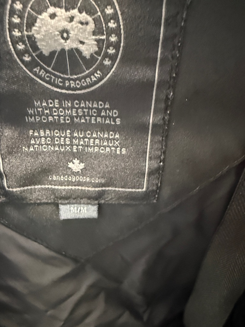 Canada Goose Black Long Hooded Puffer with Fur-Trim Hood - Picture 3 of 7